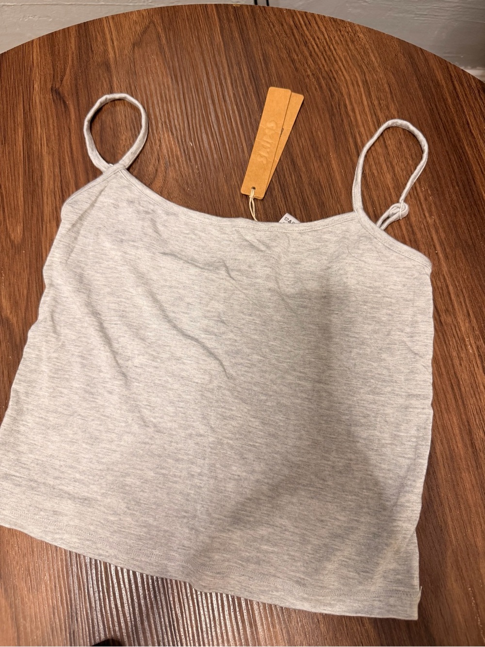 Skims Light Gray Women’s Spaghetti Strap Tank Top. NWT size s. Very comfortable